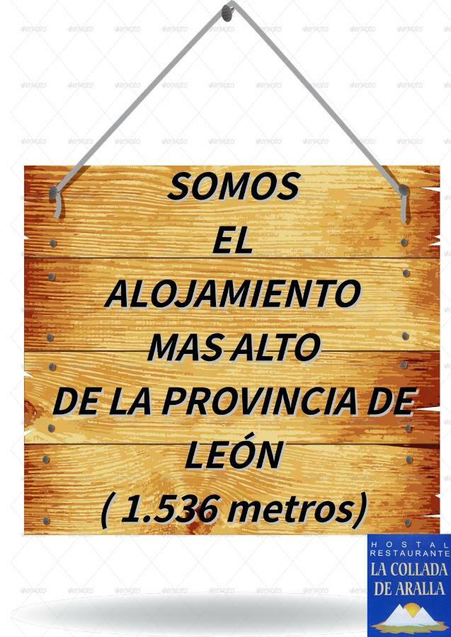 Hostal La Collada De Aralla Aralla de Luna Luaran gambar